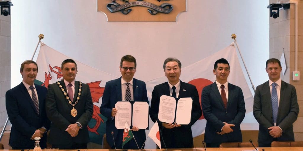 Bridgend partners with Japanese firm for 5MW-class hydrogen energy project