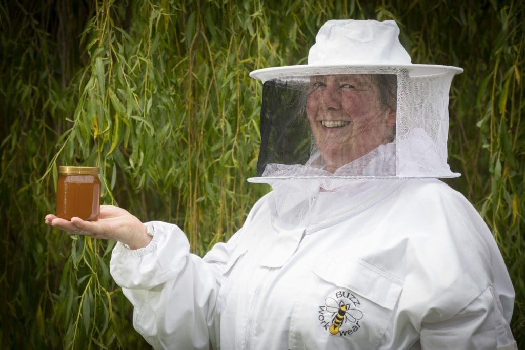 Busy bee Louise is a real honey at care home