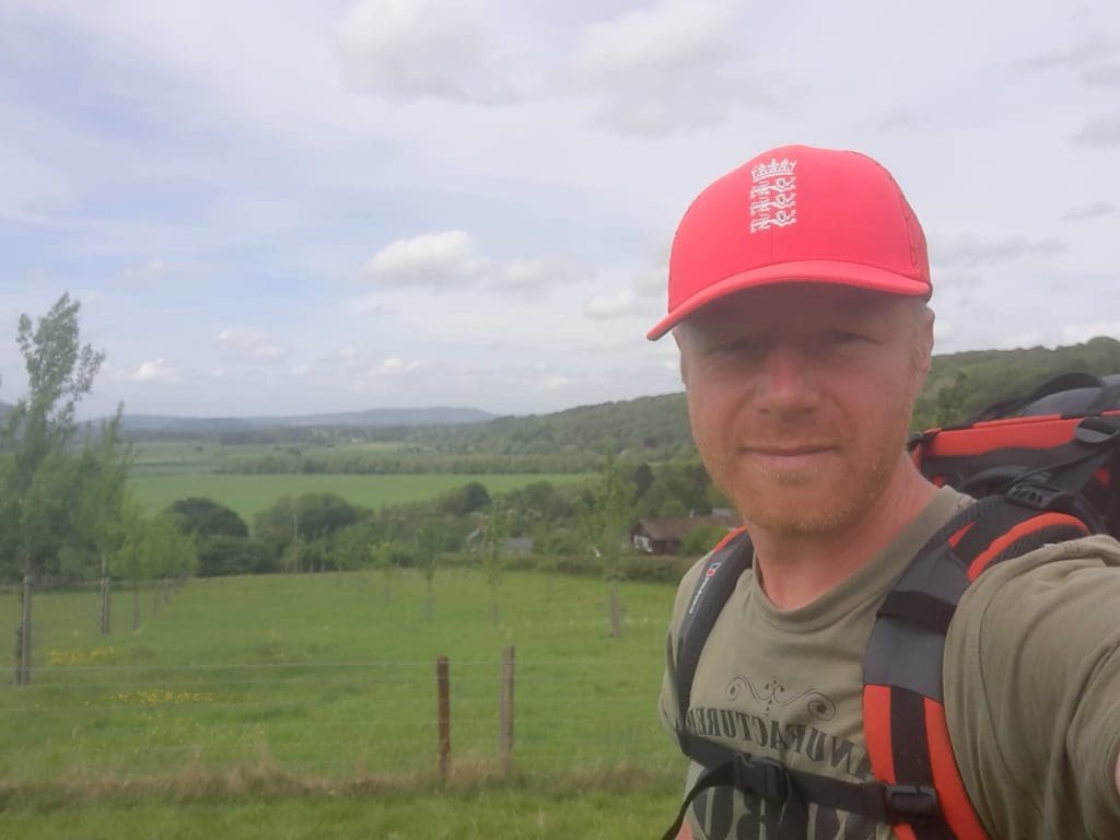 Grieving father’s marathon trek to thank baby loss support group