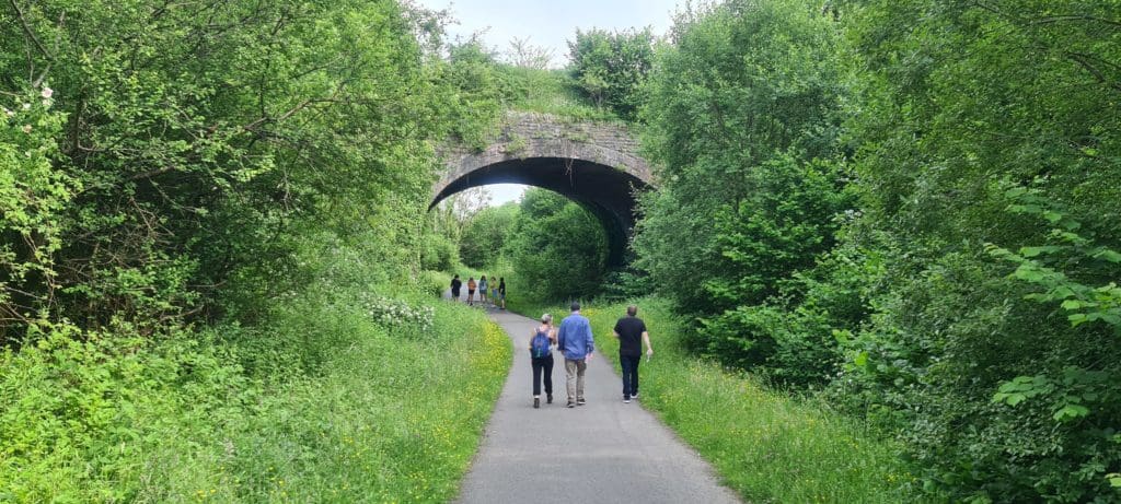 Partners travel to Merthyr Tydfil to discuss ideas for ambitious European trails project