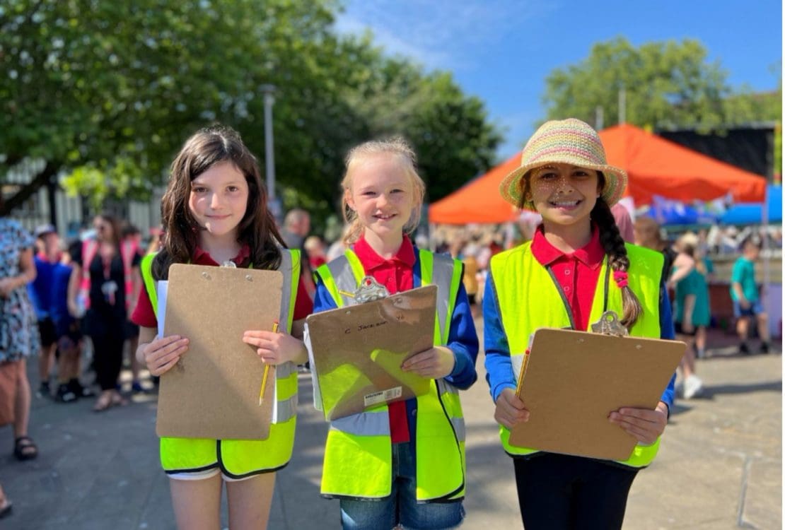 Local school pupils sell their creations at Primary Challenge Market Day