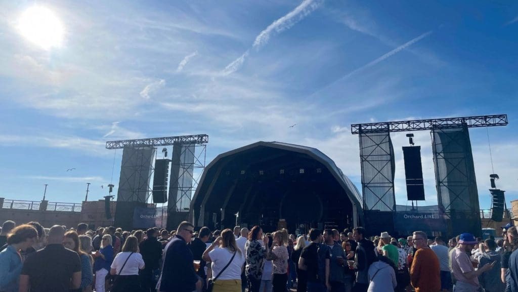 Rhyl Events Arena welcomes thousands of people over heat-wave weekend