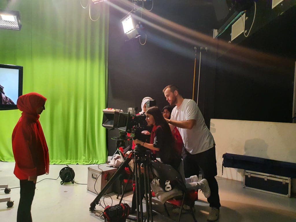 Budding young filmmakers see their work on the big screen at USW