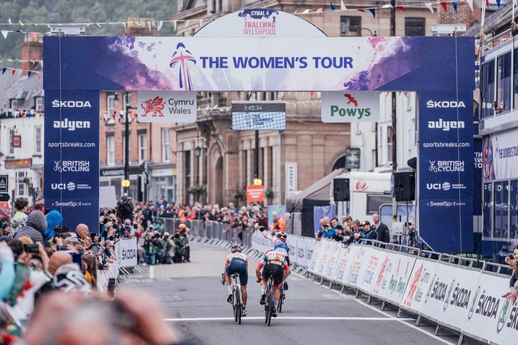 Race director praises warm welcome Women’s WorldTour riders received in Mid Wales