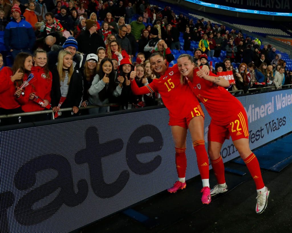 Cymru confirm record attendance for women’s international