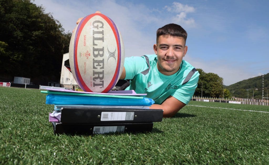 Rugby learner is one step closer to representing Wales professionally