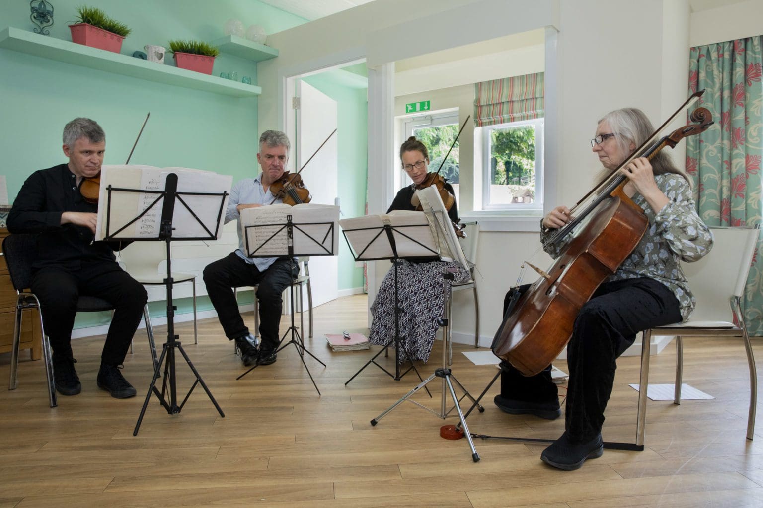 Care home residents discover their dancing feet in celebratory concert