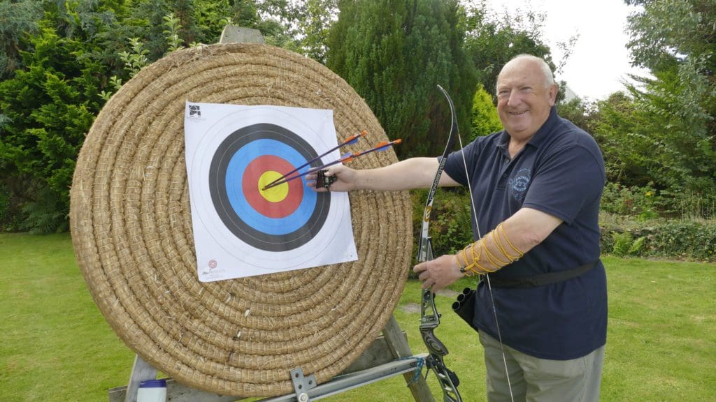 Visitors invited to have a go at archery at the GWCT Welsh Game Fair