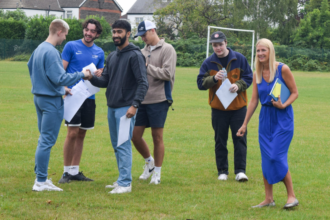 Llanishen High School celebrates A Level success