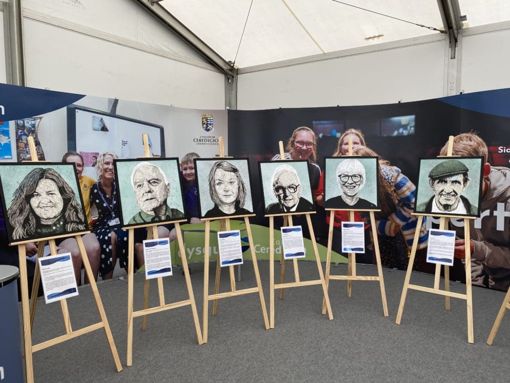 Ceredigion’s poets and writers honoured with portraits