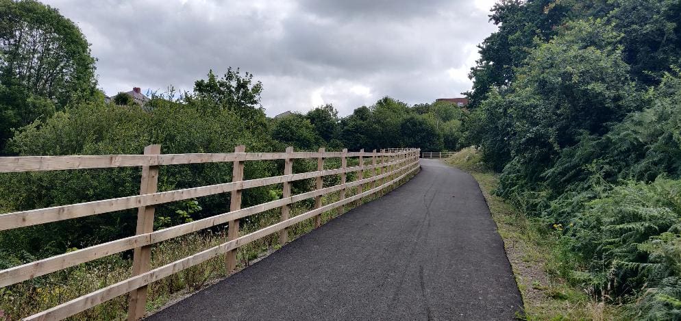 New walking and cycling route reclaims old fly tipping hotspot