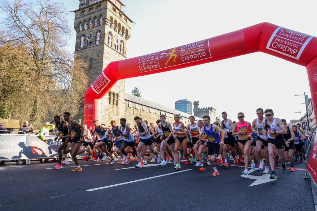 Road closures announced for the Cardiff Half Marathon on October 1st