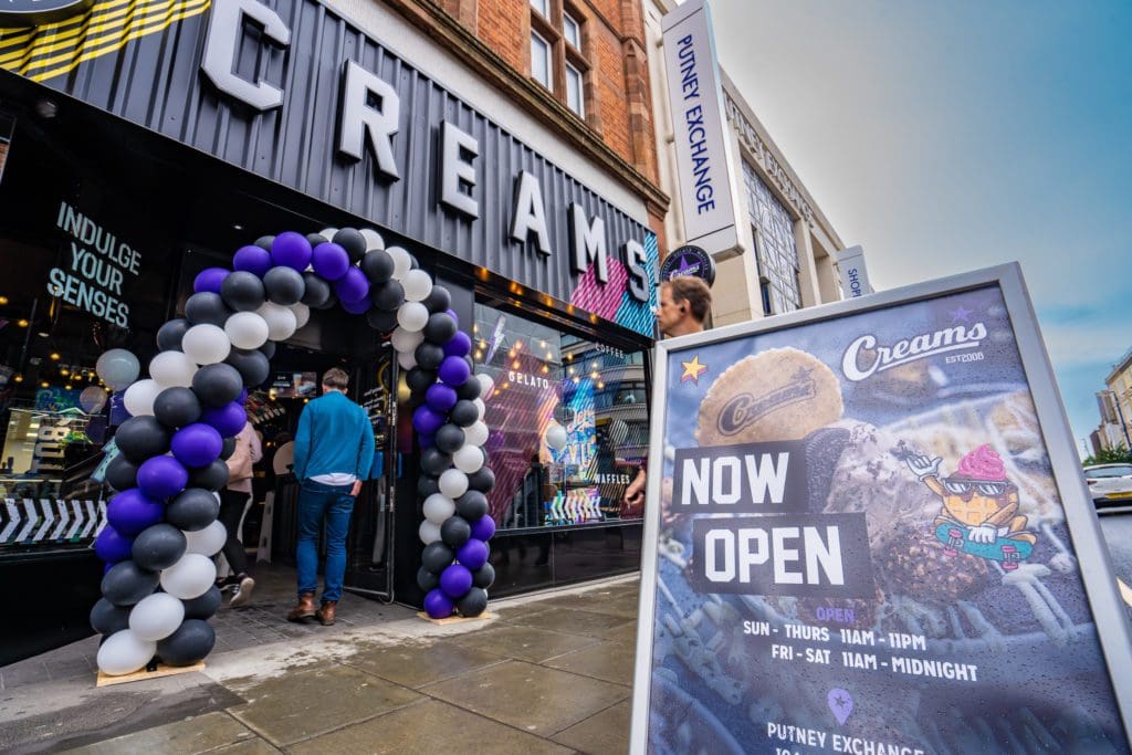 Creams Cafe launches emergency franchise partner support package