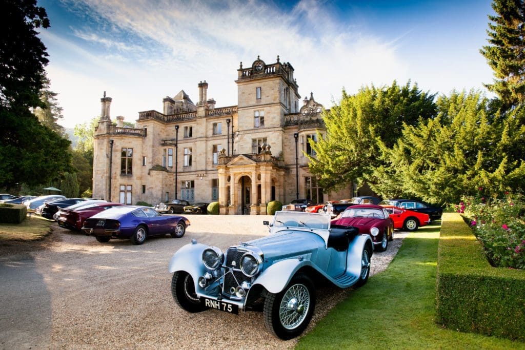 Palé Hall hotel hosts Concours of Elegance Tour of Wales