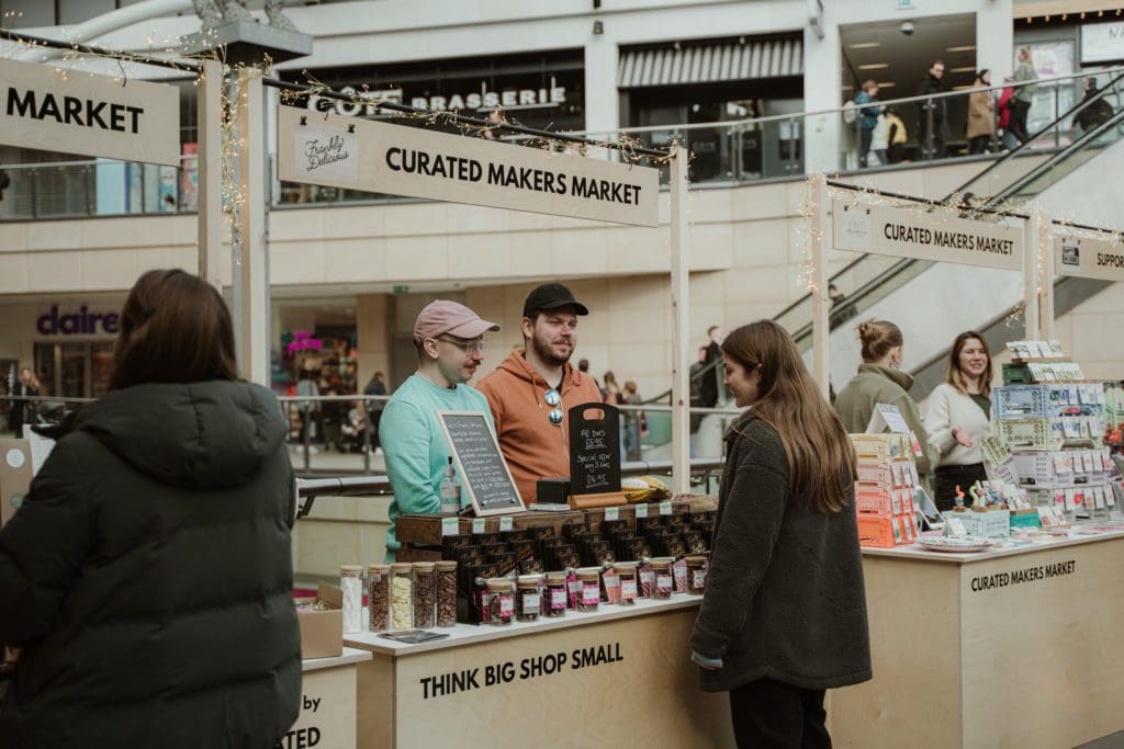 Curated Makers Pop-Up Market Visits St David’s Cardiff