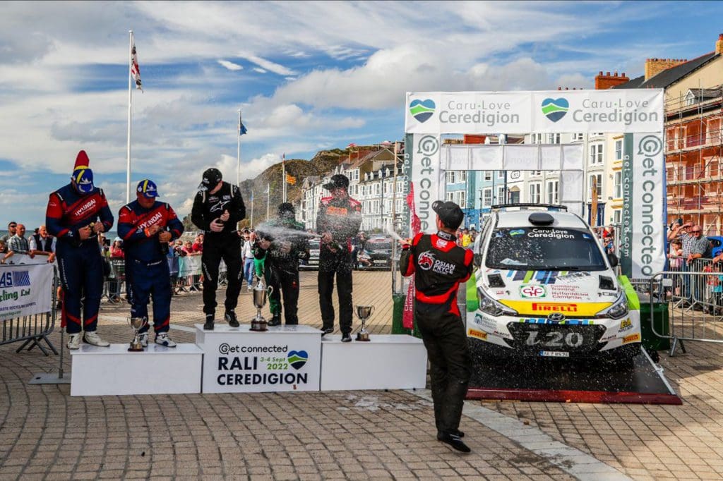 New Zealand driver wins 2022 Get Connected Rali Ceredigion