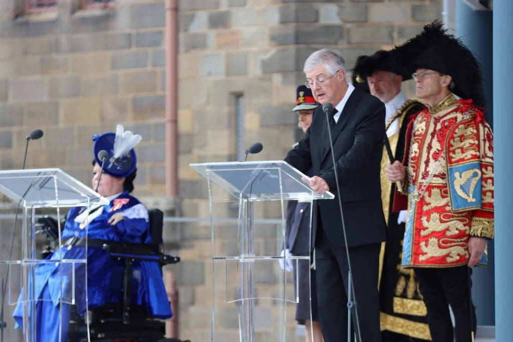 Prince William speaks to Mark Drakeford for the first time since becoming Prince of Wales
