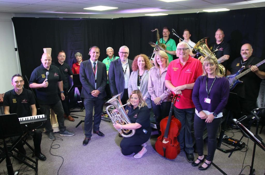 Virtual tour reaches 200 schools as band pumps up the volume