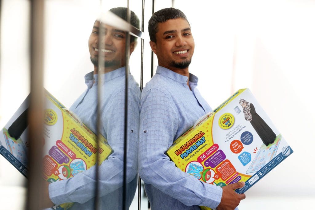 Welsh company’s interactive prayer mat goes viral thanks to export success