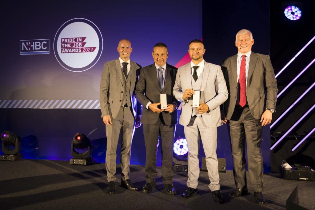 Wales site managers win top award for house building quality