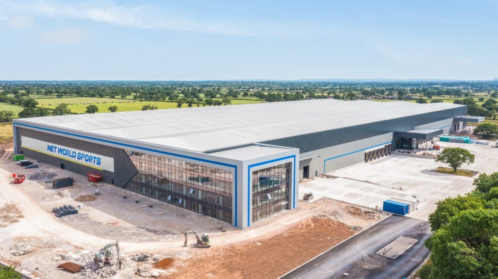 Work nears completion on £25million sports retailer’s site in Wrexham