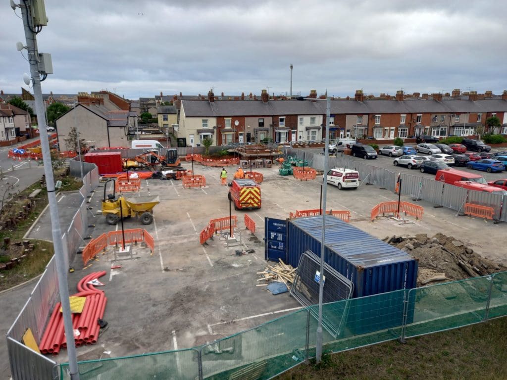 A Rhyl based multi Electric Vehicle charging hub is taking shape