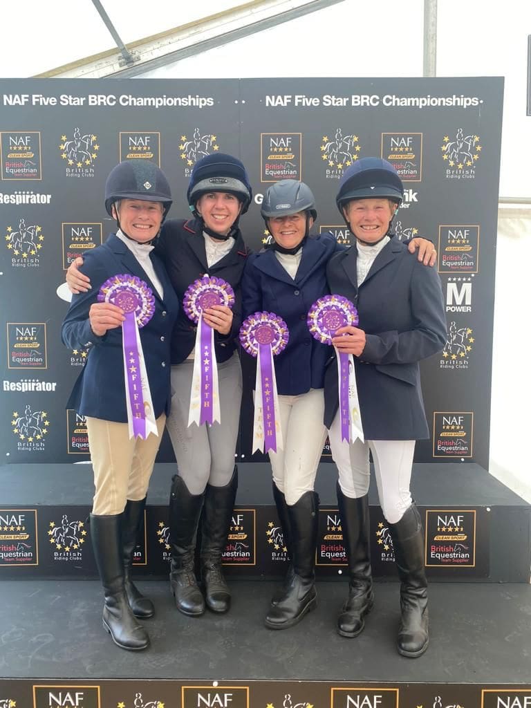 73-year-old twins from Gower Riding Club celebrate show jumping success