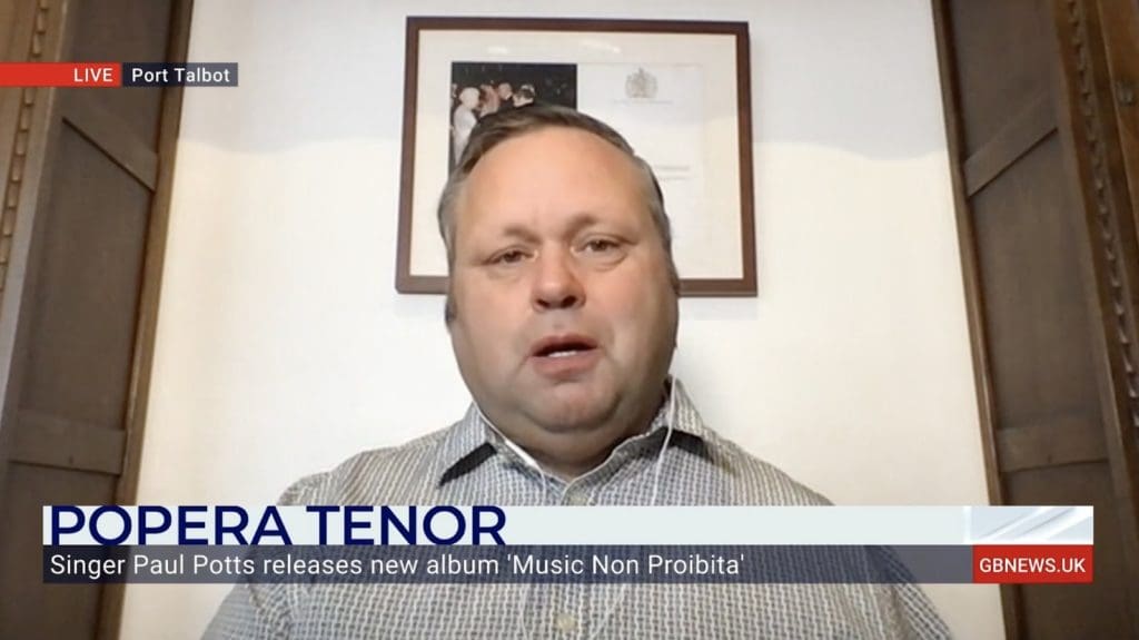 Paul Potts speaks about releasing new music inspired by Covid lockdowns