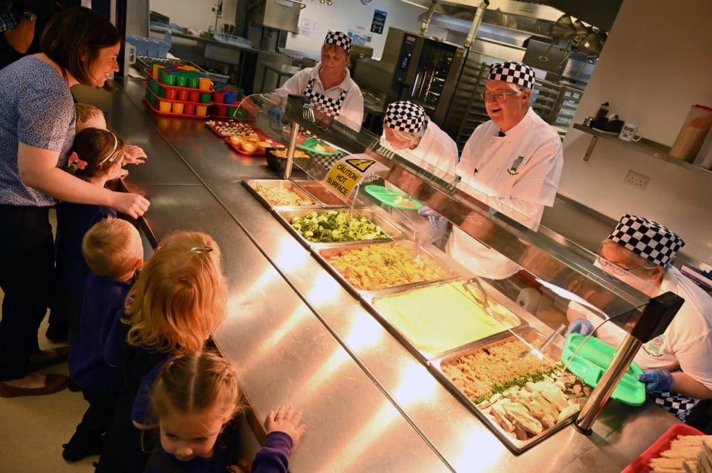 New free school meals policy launched at Crymych