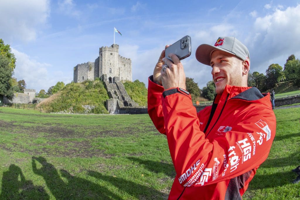 World Supercross superstars swap dirt bikes for Cardiff history lesson ahead of British GP