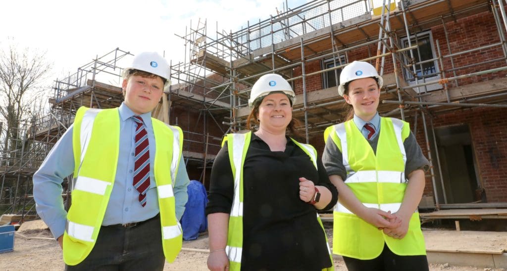 North Wales construction company inspires a new generation of builders