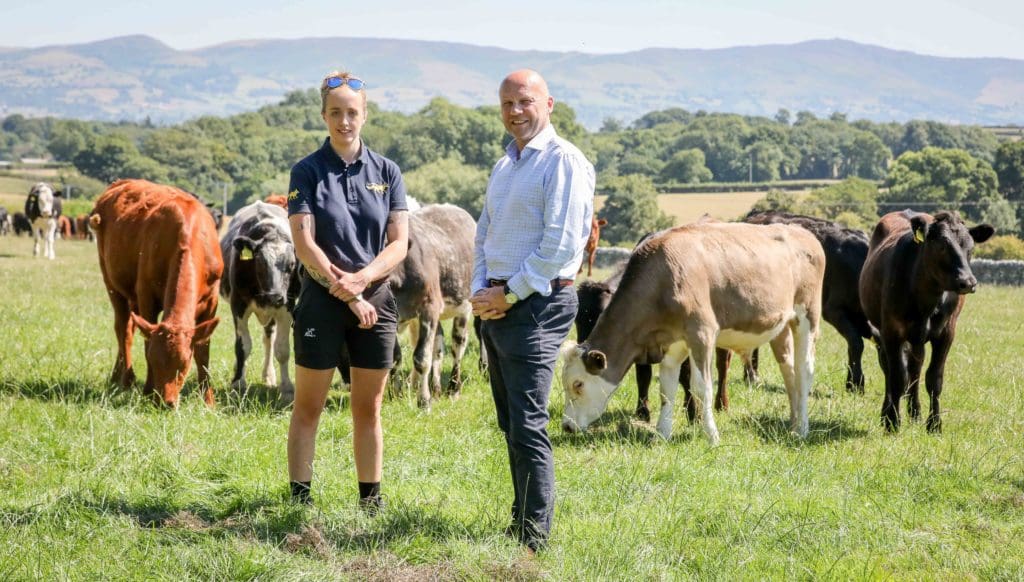Ffion praises charity that helped her cope with the pressure of making farming pay