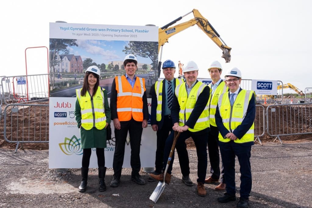 Work starts on new school located at Cardiff’s Plasdŵr development