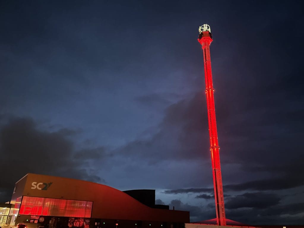 Denbighshire Leisure lights up it’s attractions for Dyslexia Awareness