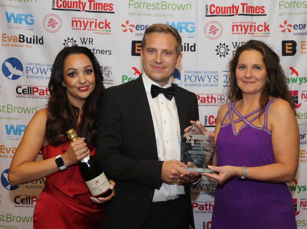 Award-winning drink wholesaler the toast of Crickhowell