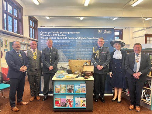 Battle of Britain exhibition opens at Merthyr library