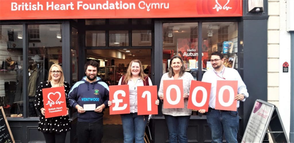 Wentwood Young Farmers help BHF Cymru fund lifesaving heart research