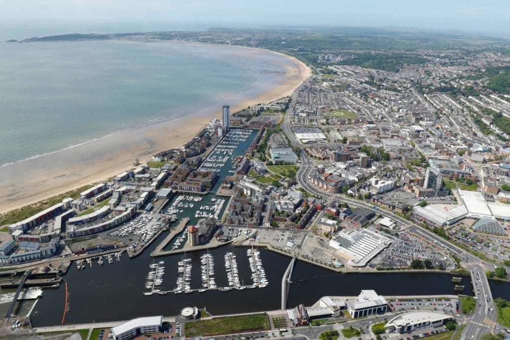 Swansea named in UK’s top four cities