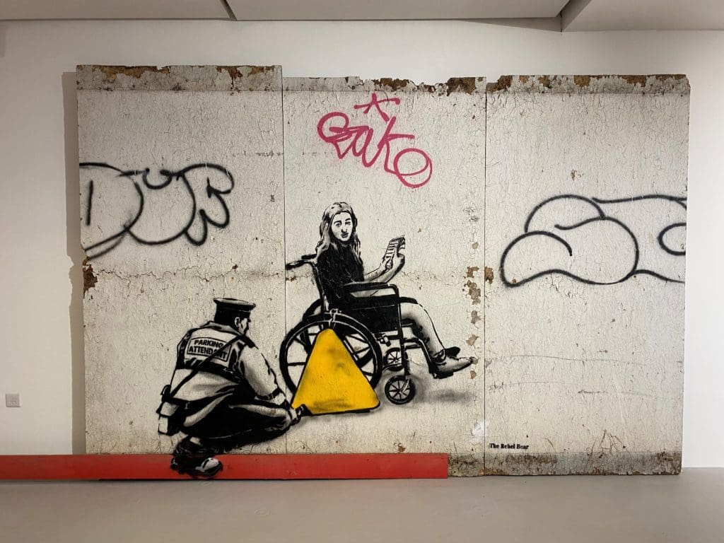 Rebel Bear artwork shown at ‘Protest’ exhibition in Cardiff