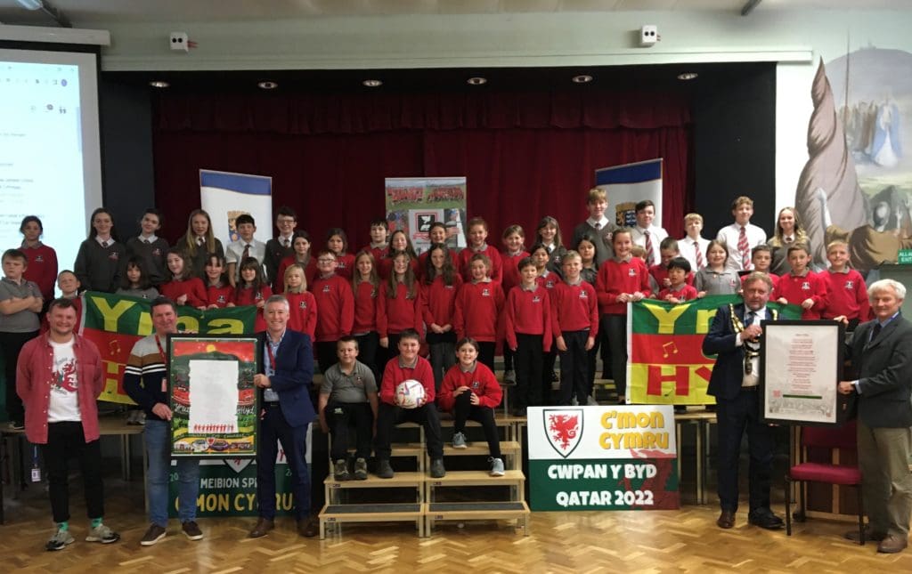 World Cup activities launched in Ceredigion