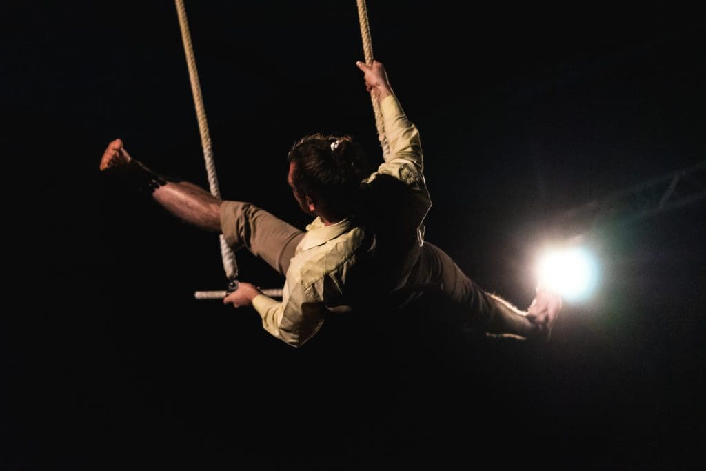 Local artist to host unique exhibition combining art and acrobats