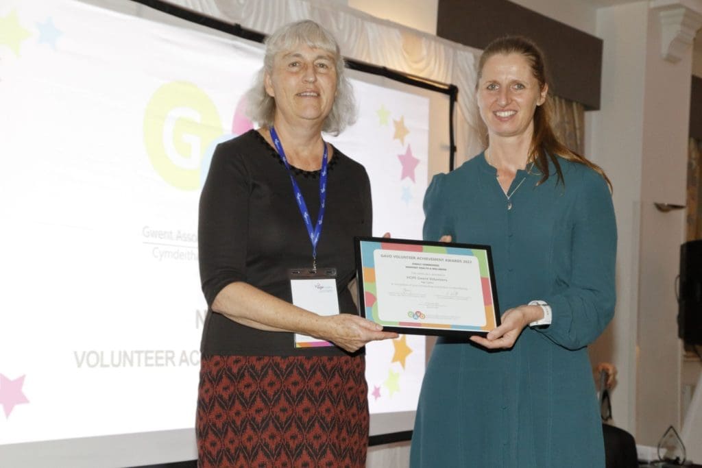 Age Cymru volunteers commended at GAVO 2022 awards