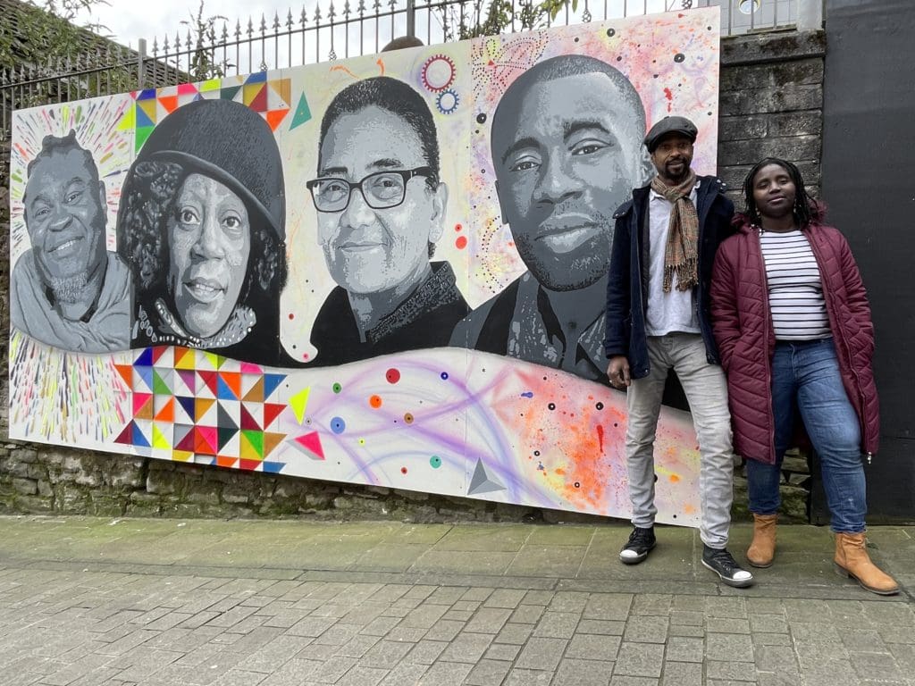 New city street art celebrates black British artists