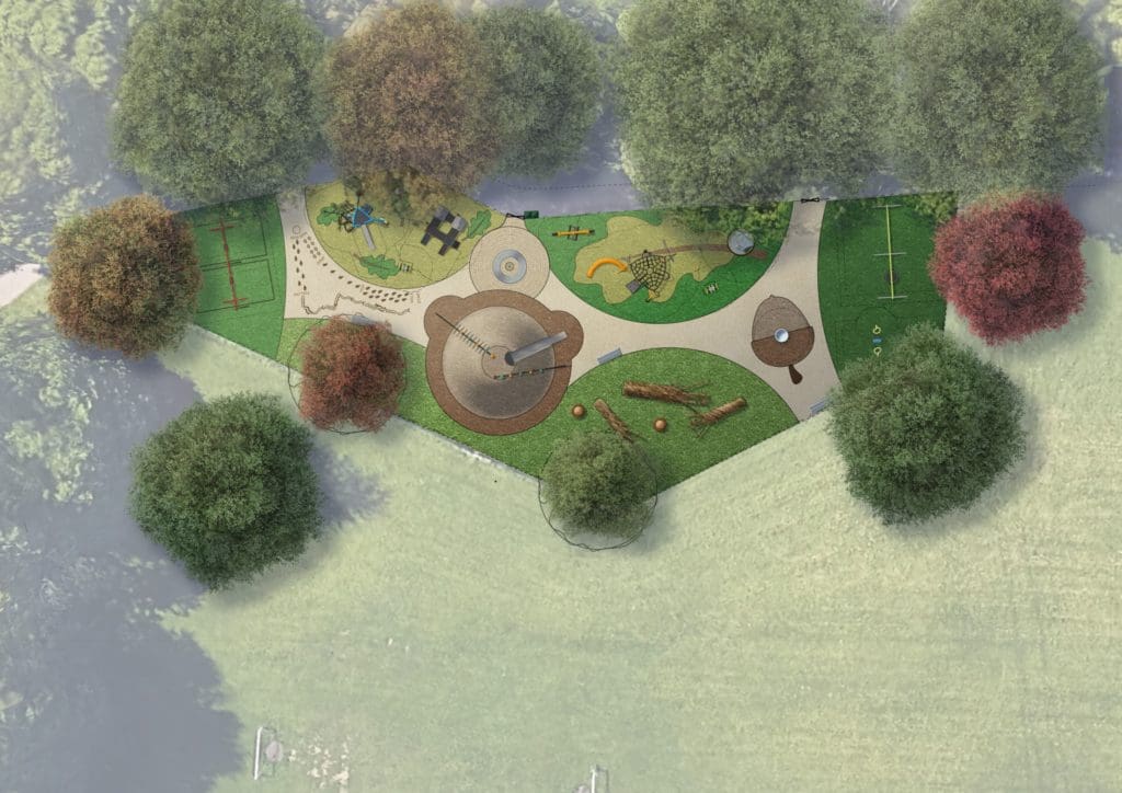Heol Llanishen Fach park to get oak-themed makeover