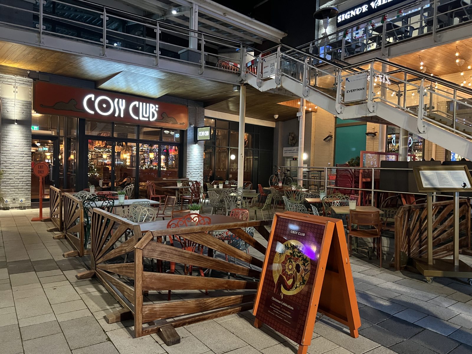 Review Relaxed Christmas dining at the Cosy Club Cardiff