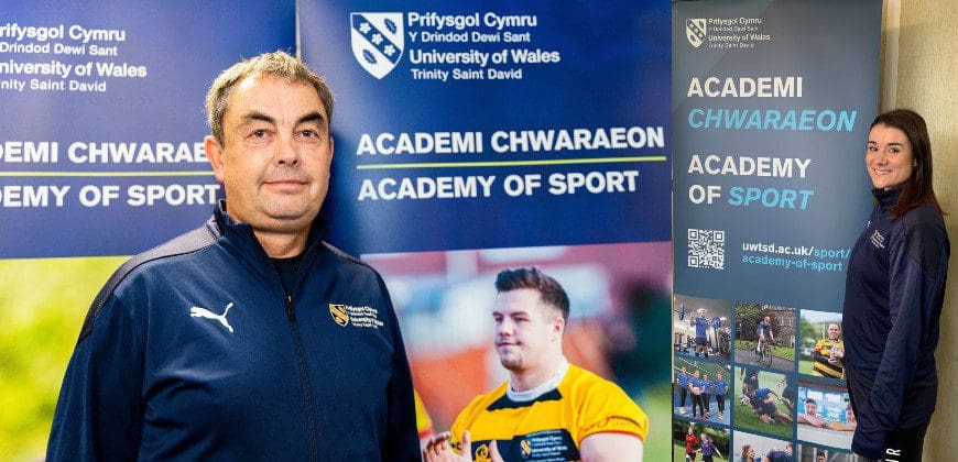 UWTSD appoints Rugby Coordinator and Netball Coordinator to join the Academy of Sport