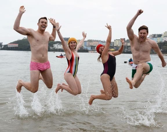 Tenby’s Boxing Day swim set to return after two years