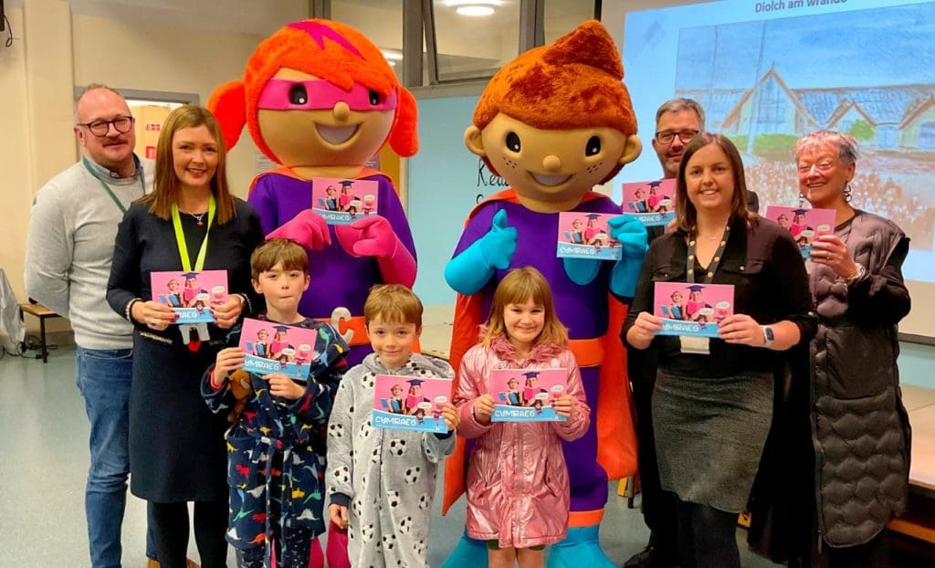 Launch of a Welsh support booklet for non-Welsh speaking parents and guardians