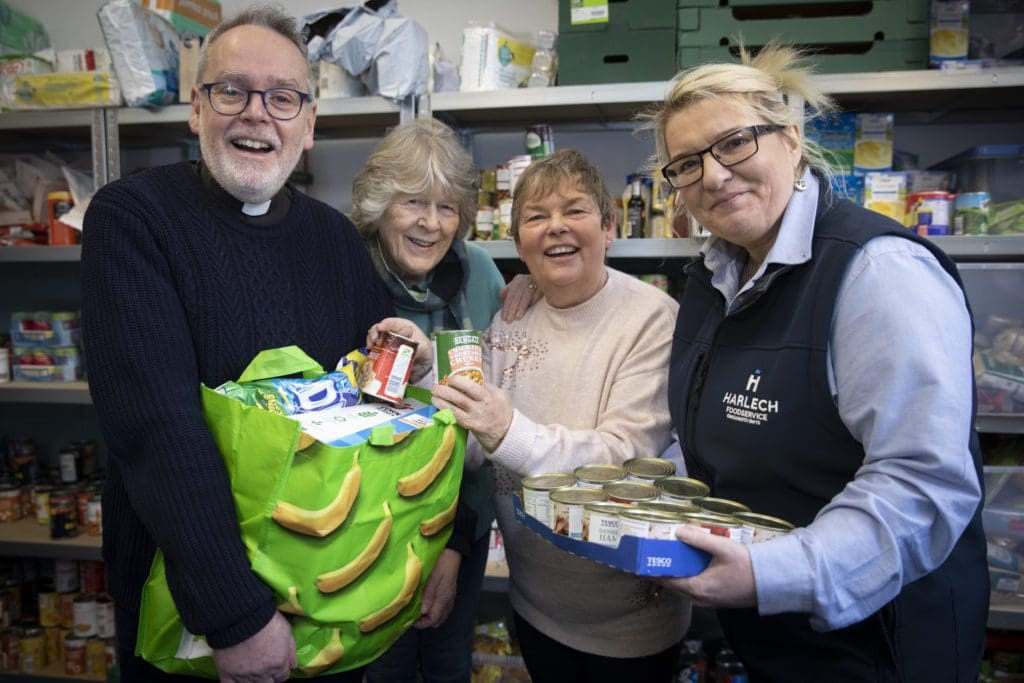 Food giant’s helping hand to fill Bags of Love for struggling families in Conwy