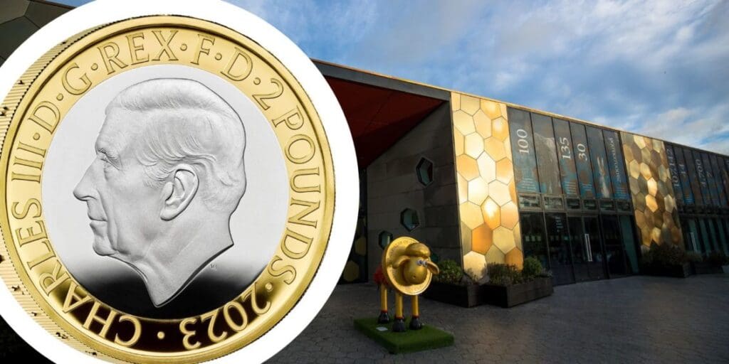 Strike the First 2023 Coin Bearing King Charles III at The Royal Mint Experience